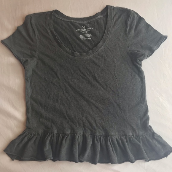 American Eagle Peplum T-shirt - Picture 1 of 2